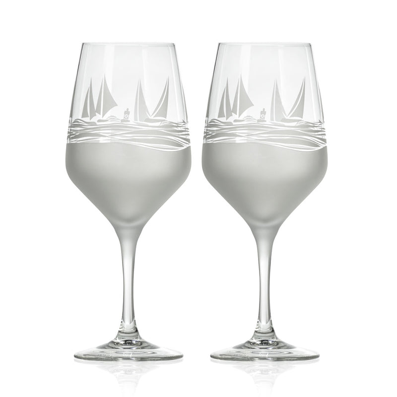 Rolf Glass Regatta 19.5oz All Purpose Wine Glass set of 2