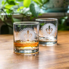 Rolf Glass Royal Fleur De Lis 11oz On The Rocks Whiskey Glass