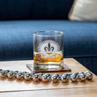 Rolf Glass Royal Fleur De Lis 11oz On The Rocks Whiskey Glass