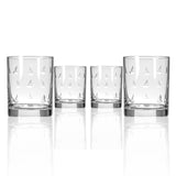 Rolf Glass Sailing 13oz Double Old Fashioned Whiskey Glass set of 4