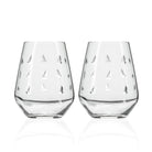 Rolf Glass Sailing 18oz Stemless Wine Tumbler glass set of 2