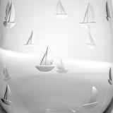 Rolf Glass Sailing 18oz Stemless Wine Tumbler sailboat engraving