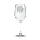 Rolf Glass Sand Dollar 12oz White Wine Glass