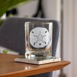 Rolf Glass Sand Dollar 13oz Double Old Fashioned Cocktail Glass