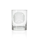 Rolf Glass Sand Dollar 13oz Double Old Fashioned Whiskey Glass