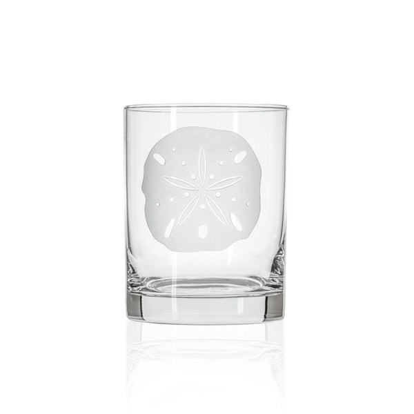 Rolf Glass Sand Dollar 13oz Double Old Fashioned Whiskey Glass