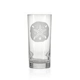 Rolf Glass Sand Dollar 15oz Cooler Highball Cocktail Glass