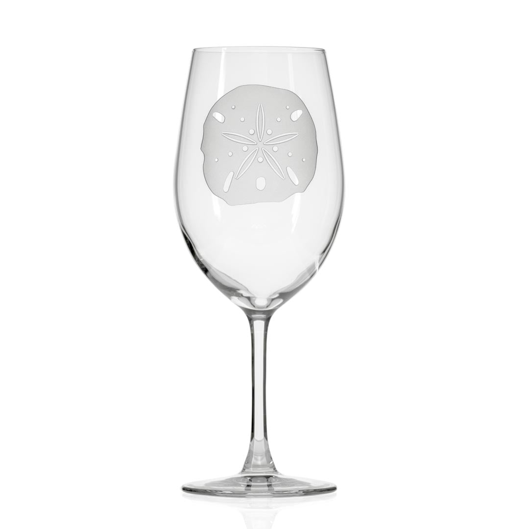 Rolf Glass Sand Dollar 18oz All Purpose Wine Glass
