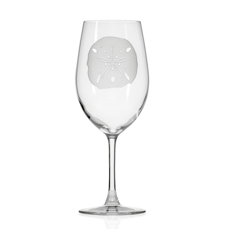 Rolf Glass Sand Dollar 18oz All Purpose Wine Glass