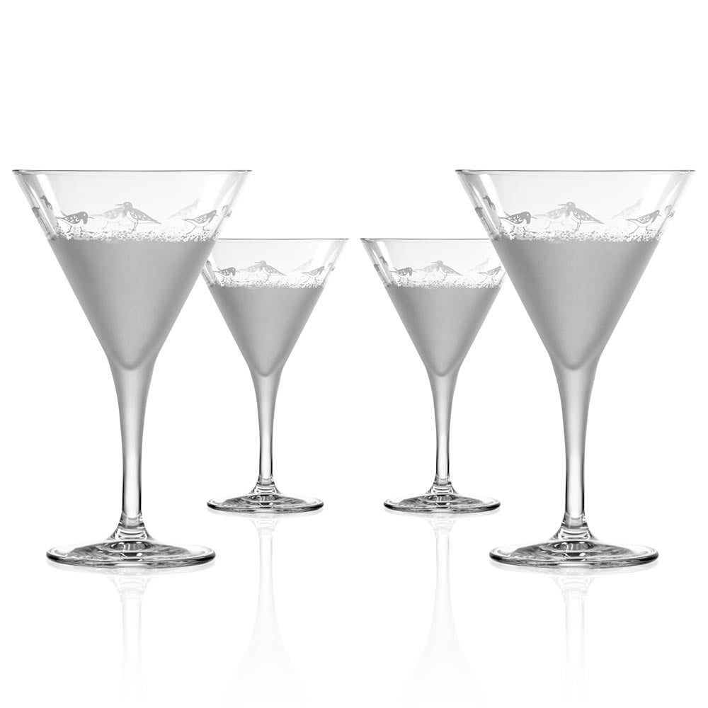 Rolf Glass Sandpiper Martini Cocktail Glass