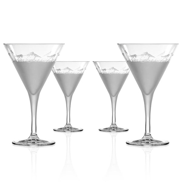 Rolf Glass Sandpiper 7.5oz Martini Cocktail Glass