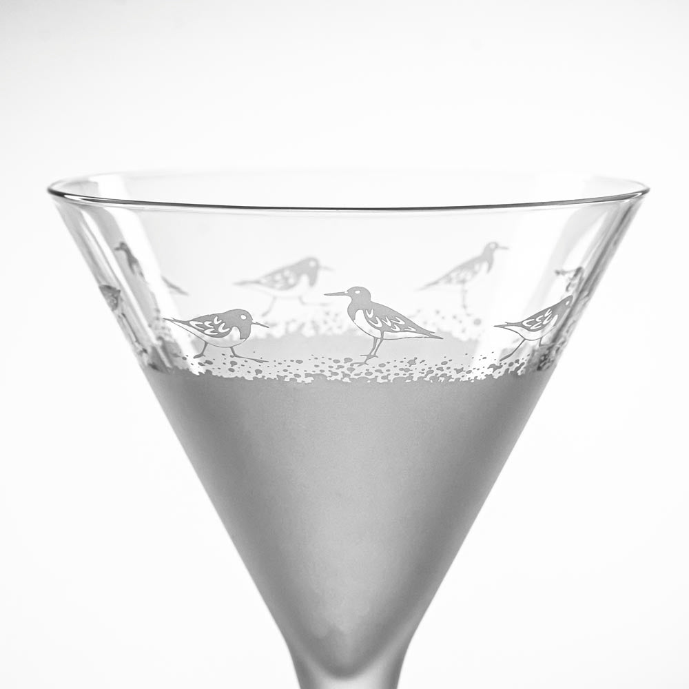 Rolf Glass Sandpiper 7.5oz Martini Cocktail Glass
