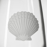 Rolf Glass Scallop Shell 19.75oz All Purpose Wine Glass detail engraving