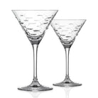 Rolf Glass School of Fish 10oz Martini Cocktail Glass