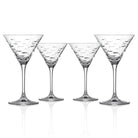 Rolf Glass School of Fish 10oz Martini Cocktail Glass