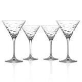 Rolf Glass School of Fish 10oz Martini Cocktail Glass