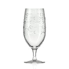 Rolf Glass School of Fish 16oz Footed Iced Tea Glass
