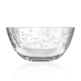 Rolf Glass School of Fish 9.25 inch Glass Round Bowl