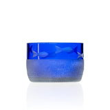 Rolf Glass School of Fish Twice Around Blue 2 Inch Mini Sipper