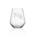 Rolf Glass Sea Turtle 18oz Stemless Wine Tumbler Glass