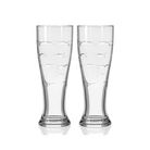 Rolf Glass School of Fish Beer Pilsner Set of 2