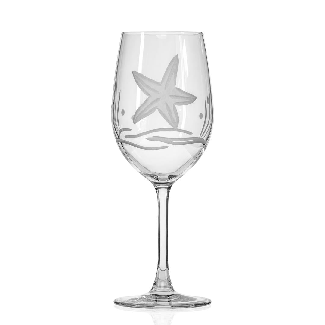 Rolf Glass Starfish 12oz White Wine Glass