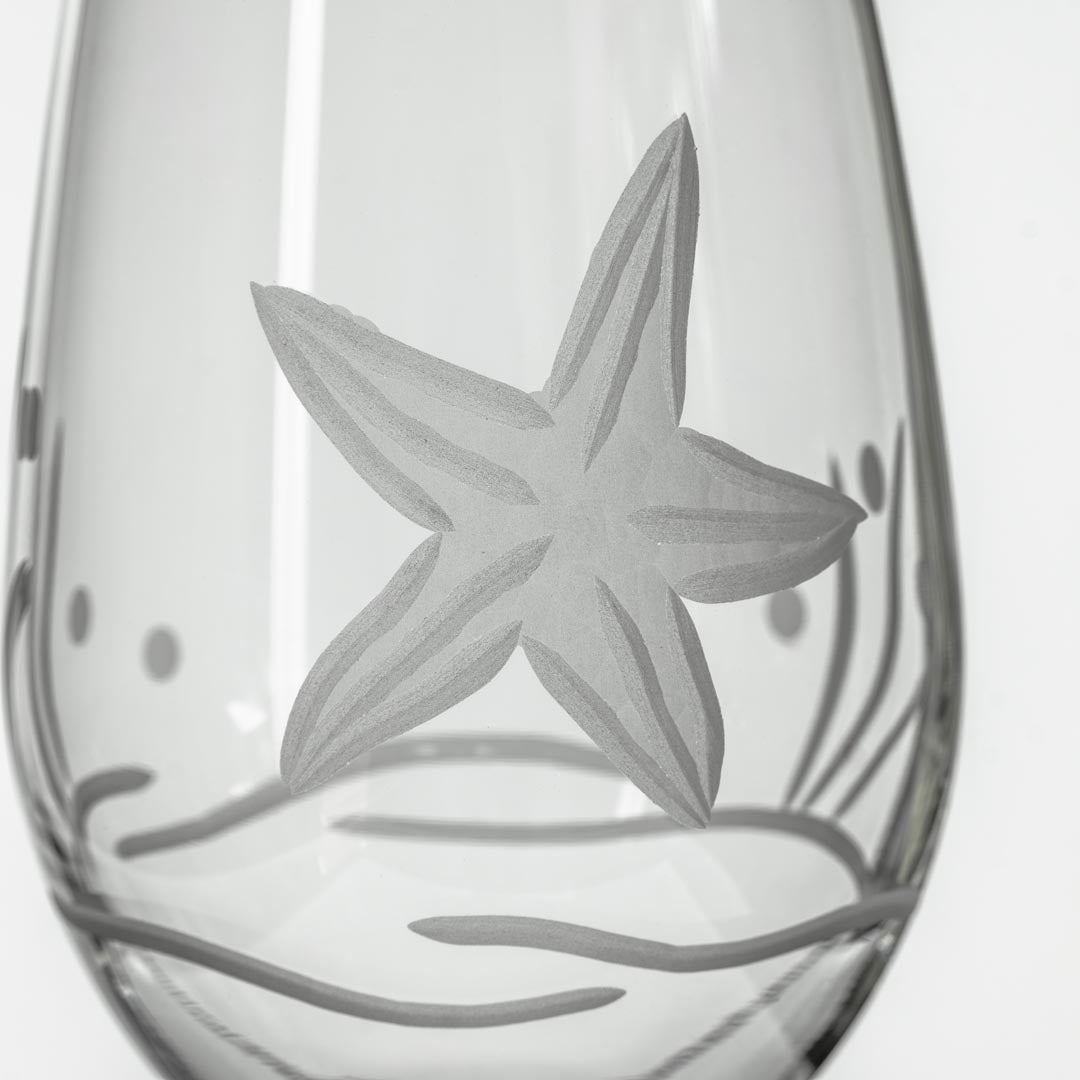 Rolf Glass Starfish Wine Glass - Thumbnail 2