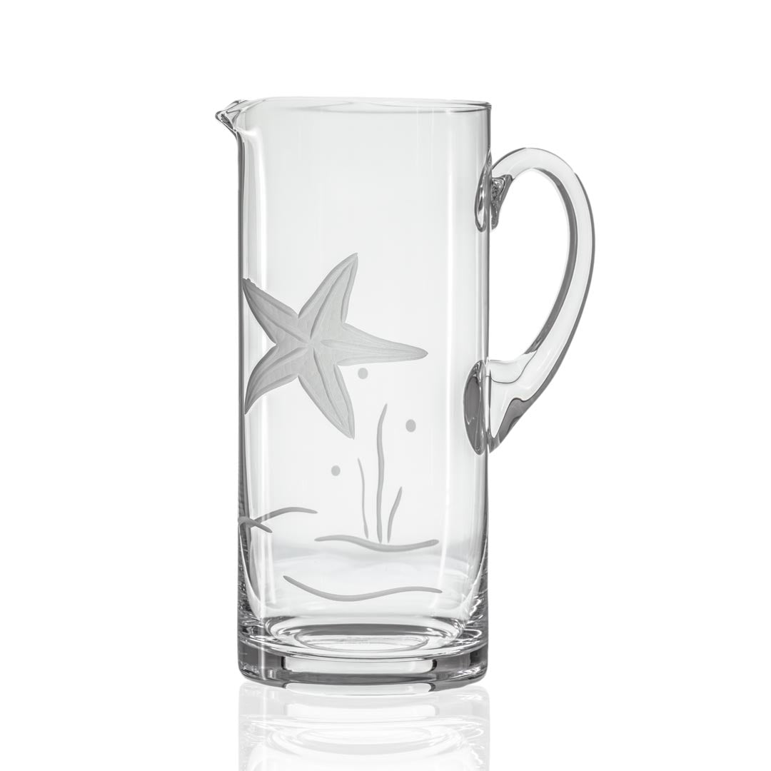 Starfish 44oz martini glass pitcher by Rolf Glass