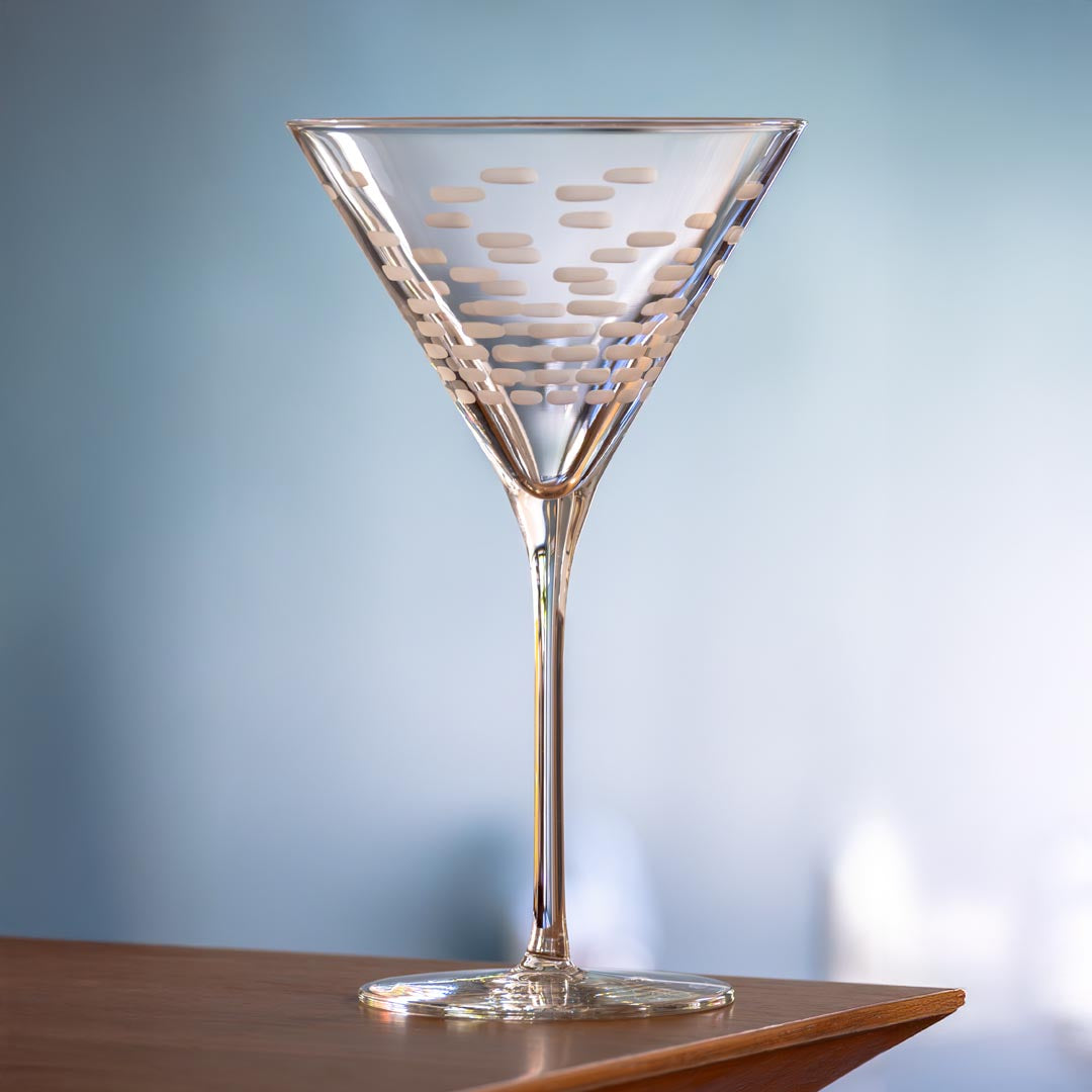 Rolf Glass Strata 10oz Martini Cocktail Glass is classy in your home
