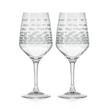 Rolf Glass Strata 18oz All Purpose Wine Glass set of 2
