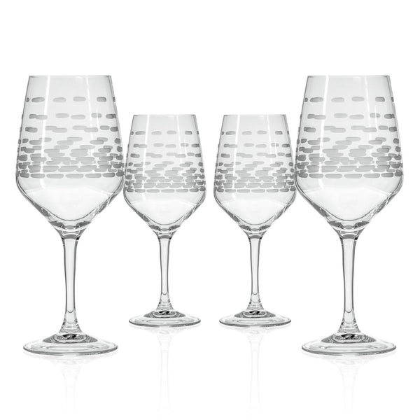 Rolf Glass Strata 18oz All Purpose Wine Glass set of 4