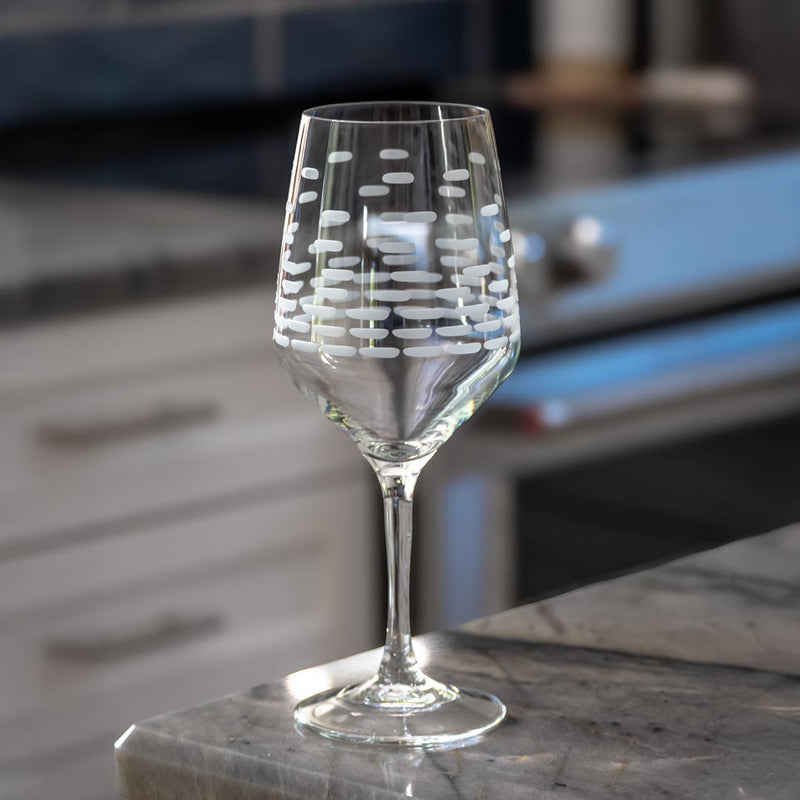 Rolf Glass Strata 18oz All Purpose Wine Glass in the kitchen