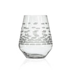Rolf Glass Strata 18oz Stemless Wine Glass