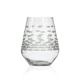 Rolf Glass Strata 18oz Stemless Wine Glass