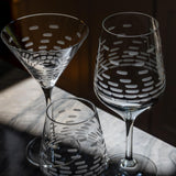 Rolf Glass Strata Glassware Collection in the Sunlight