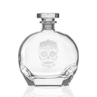 Sugar Skull 23oz whiskey decanter by Rolf Glass