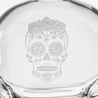 Sugar Skull 23oz whiskey decanter by Rolf Glass