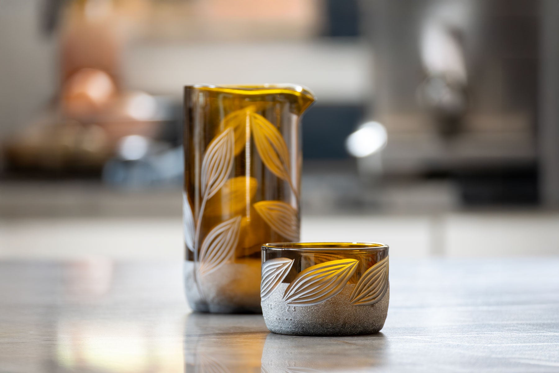 Rolf Glass Twice Around Recycled Upcycled Repurposed Glassware