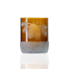 Rolf Glass Twice Around Woodland Pine 8oz Mocha Tumbler front view