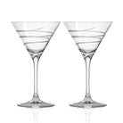 Rolf Glass Twist 10oz Martini Cocktail Glass