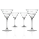 Rolf Glass Twist 10oz Martini Cocktail Glass