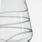 Rolf Glass Twist 18oz Stemless Wine Glass Close Up