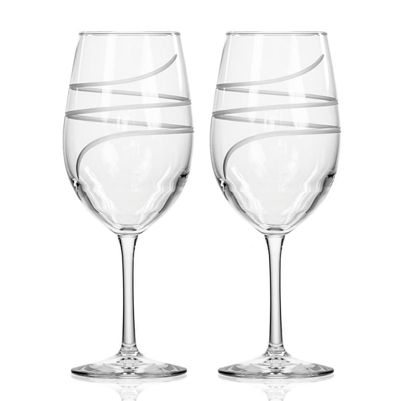 Rolf Glass Twist 18oz All Purpose Wine Glass