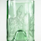 Rolf Glass Upcycled Lola Lobster 12oz Repurposed Bottle Tumbler