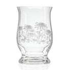Rolf Glass Wildflowers Hurricane Candle Shade