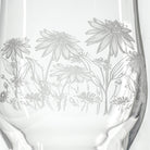 Rolf Glass Wildflowers Hurricane Candle Shade