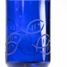 Rolf Glass Blue Fish 14oz Recycled Repurposed Water Glass Tumbler