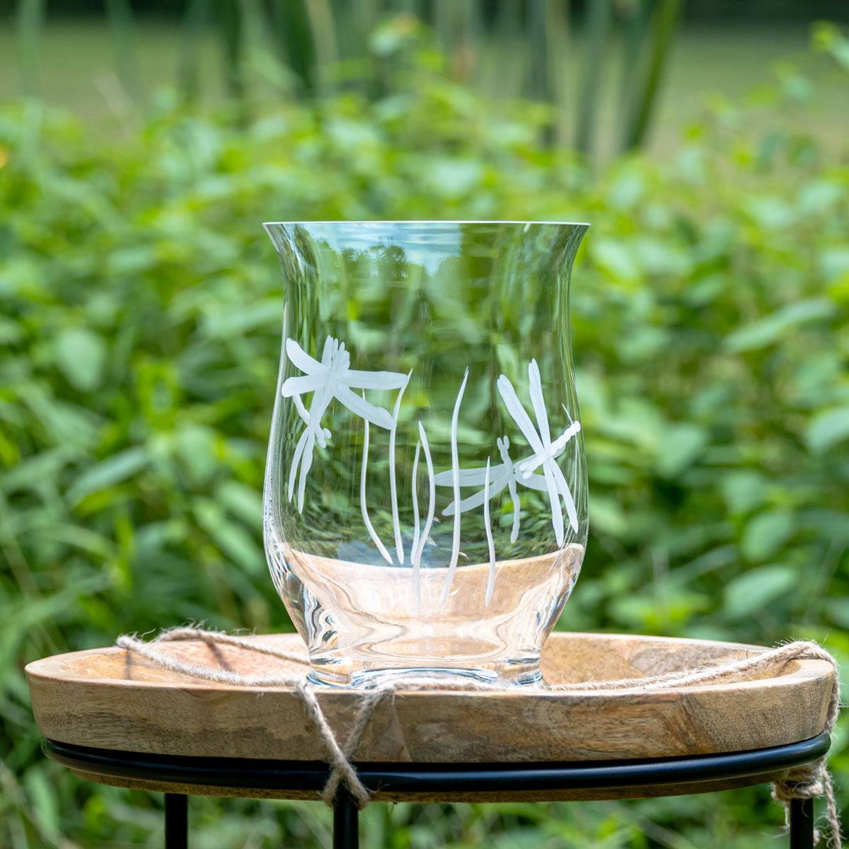 Dragonfly Candle Hurricane Shade