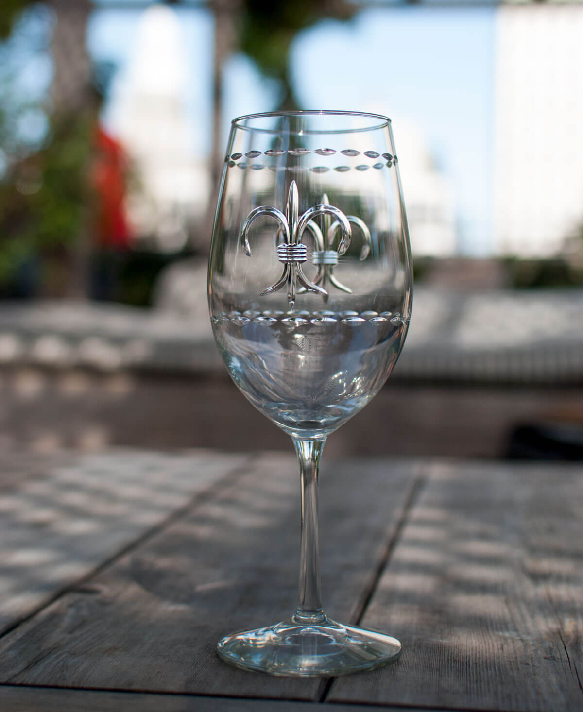 Rolf Glass Fleur De Lis 18oz All Purpose Wine Glass
