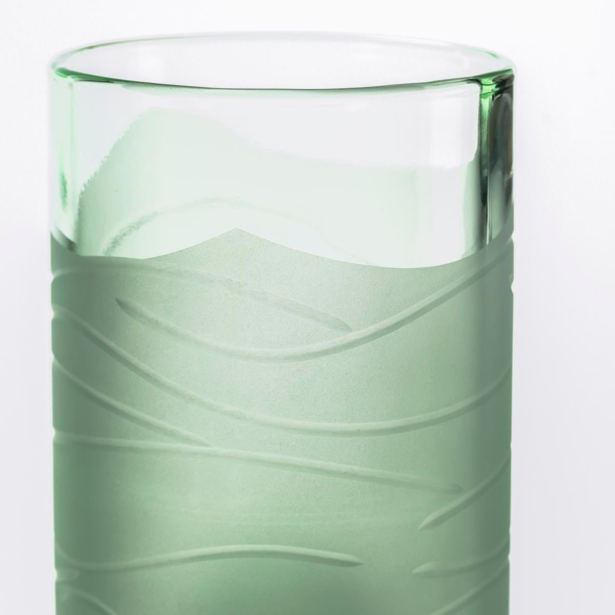 Glacier Glass 12oz Tumbler Glass | Set of 4 - Thumbnail 4